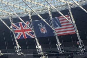 NFL London flags