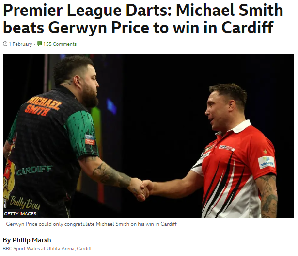 PL Darts story screenshot